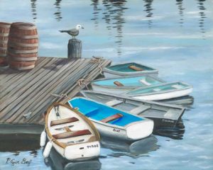 Seagull & Boats